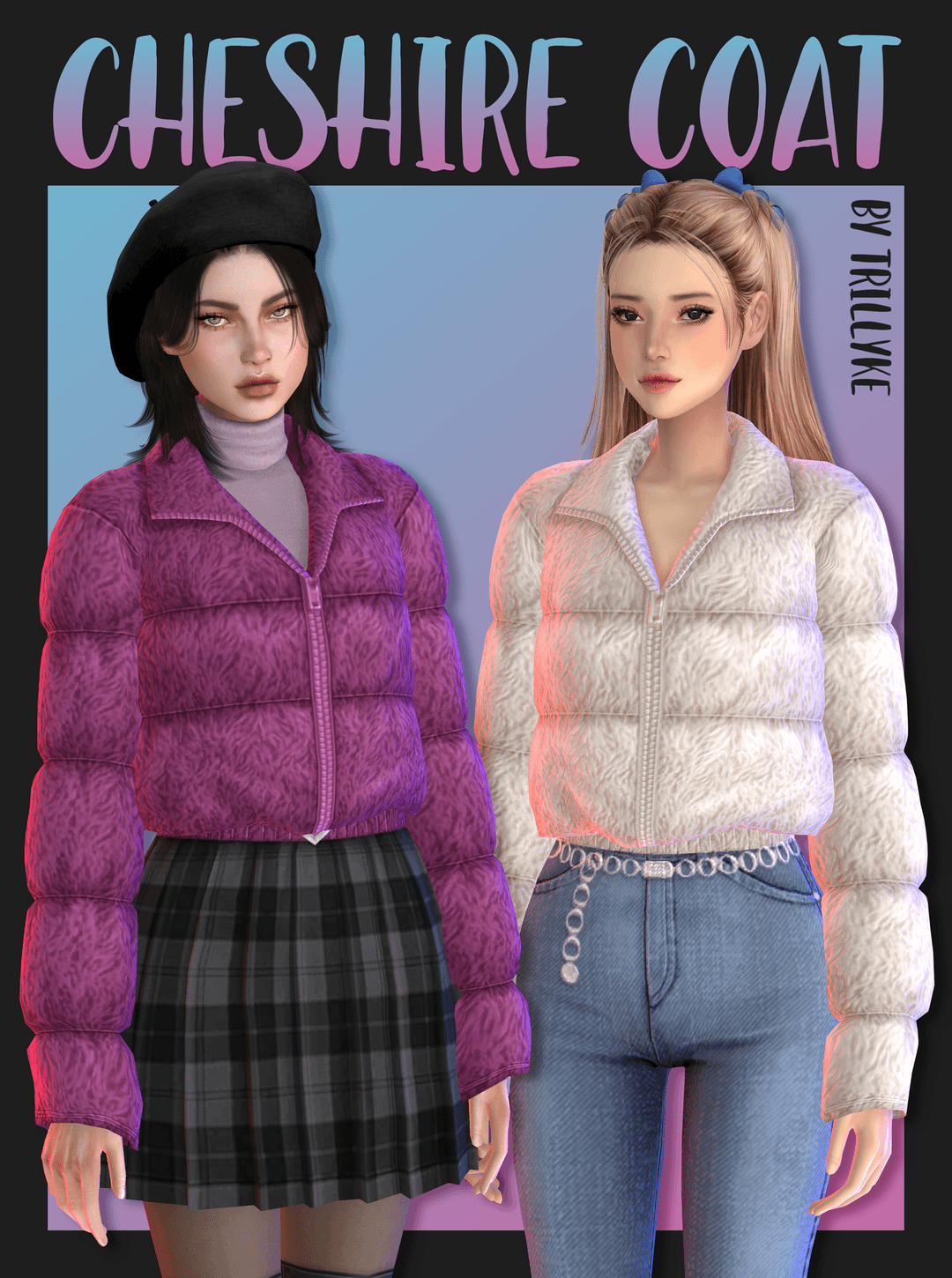 Скриншот мода Зимняя куртка Cheshire Coat